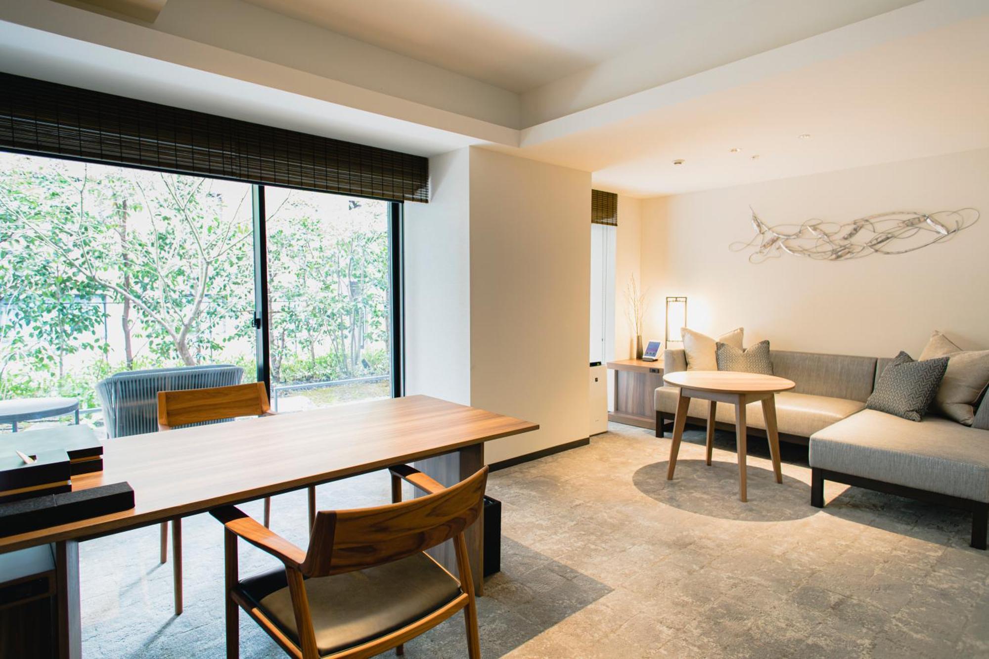 The Thousand Κιότο Εξωτερικό φωτογραφία A living room at the hotel
